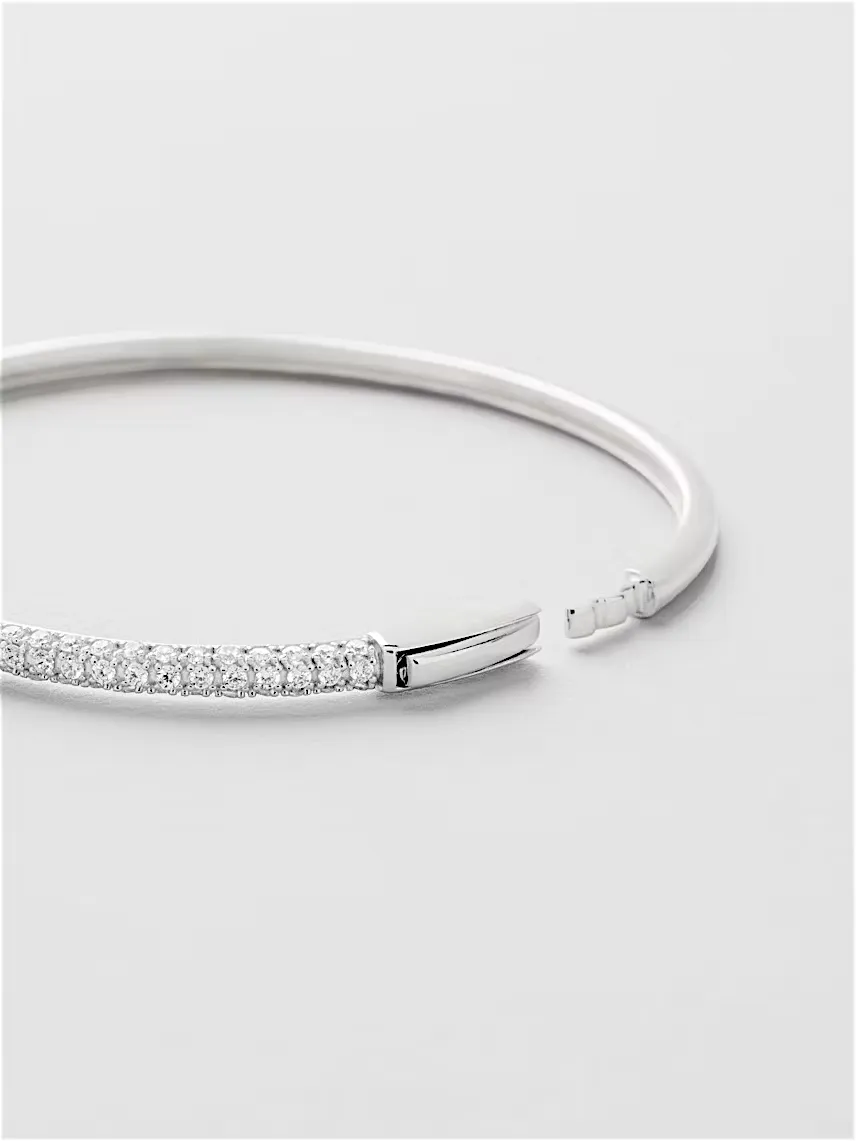 دستبند النگویی لاین نگین - تصویر 2